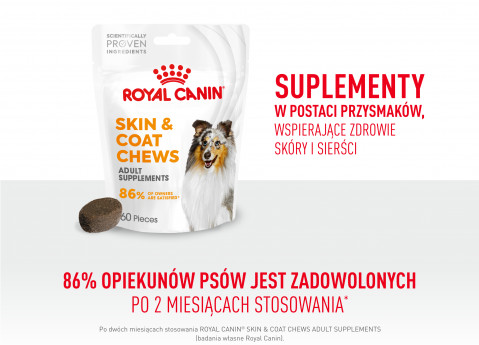 ROYAL CANIN Supplements Dog Skin & Coat Adult - vitamíny pro psa - 240g - Fotogalerie 4