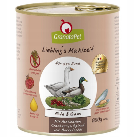 GRANATAPET Liebling's Mahlzeit MIX 6 PŘÍCHUTÍ - mokré krmivo pro psy - 6x800g - Fotogalerie 5