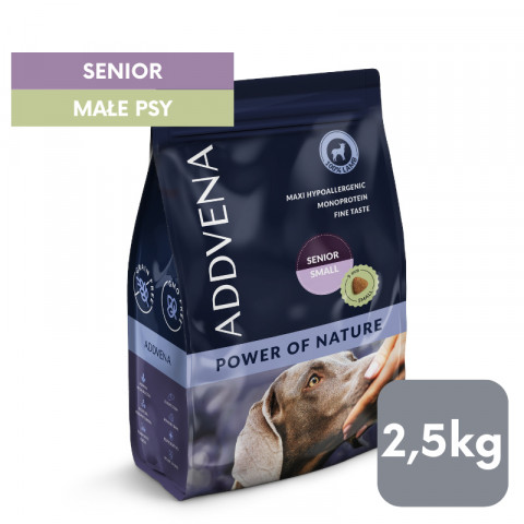 ADDVENA Power of Nature Senior Small Lamb - suché krmivo pro psy - 2,5kg - Fotogalerie 4