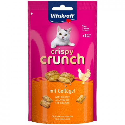 VITAKRAFT Crispy Crunch Poultry - pamlsek pro kočky - 60g - Fotogalerie 1