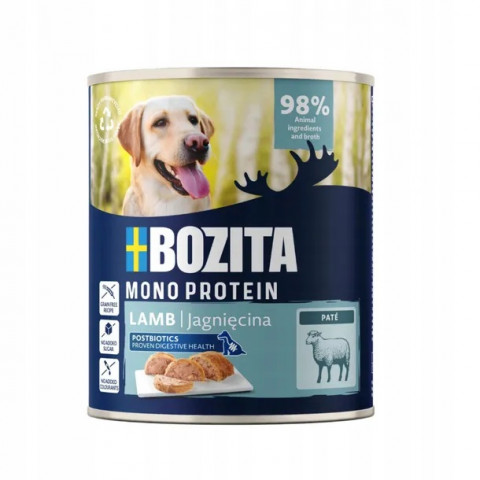 BOZITA Monoprotein Pate Lamb - vlhké krmivo pro psy - 800g - Fotogalerie 1