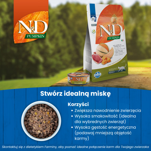 FARMINA N&D Pumpkin Duck & Pumpkin - vlhké krmivo pro kočky - 70 g - Fotogalerie 6