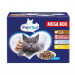 PREVITAL Cat Food Megabox s jehněčím, hovězím, králíkem a kuřetem v omáčce - mokré krmivo pro kočky - 24 x 100g - Fotogalerie 1