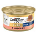 PURINA Gourmet Gold Mousse with salmon - mokré krmivo pro kočky - 72x85g - Fotogalerie 3