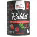 SYTA MICHA Chef Rabbit with turnip, strawberry and rosemary - vlhké krmivo pro psy - 400g - Fotogalerie 1
