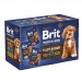 BRIT Premium by nature Dog Filets in gravy Kuře, jehněčí, hovězí - mokré krmivo pro psy - 12x85g - Fotogalerie 1