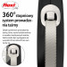 Flexi New COMFORT 8 m Černá, Šedá Pes Zatahovací vodítko - Fotogalerie 4