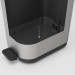ROTHO Ribo Silver - odpadkový koš s pedálem – 35l - Fotogalerie 6