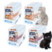 ANIMAL ISLAND Everyday Kitten Krůta s telecím a Krůta s králíkem ve vývaru - mokré krmivo pro kočky - 48x85g - Fotogalerie 1