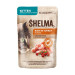 SHELMA Kitten with salmon and turkey in sauce - mokré krmivo pro kočky - 4x85g - Fotogalerie 3