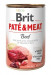 BRIT Paté & Meat Beef - vlhké krmivo pro psy - 400g - Fotogalerie 1