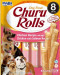 INABA Churu Rolls Chicken with salmon recipe - pochoutka pro psy - 8x12g - Fotogalerie 1