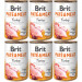 BRIT Paté & Meat Turkey - vlhké krmivo pro psy - 6x400g - Fotogalerie 1