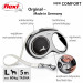 Flexi New COMFORT 8 m Černá, Šedá Pes Zatahovací vodítko - Fotogalerie 6