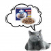 PREVITAL Cat Food Megabox s jehněčím, hovězím, králíkem a kuřetem v omáčce - mokré krmivo pro kočky - 24 x 100g - Fotogalerie 2