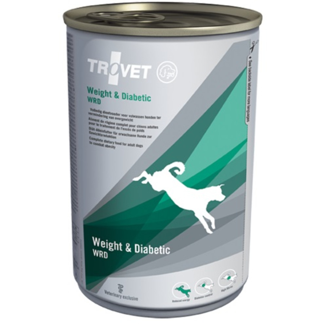 TROVET Weight & Diabetic WRD with chicken - Mokré krmivo pro psy - 400 g - foto 2