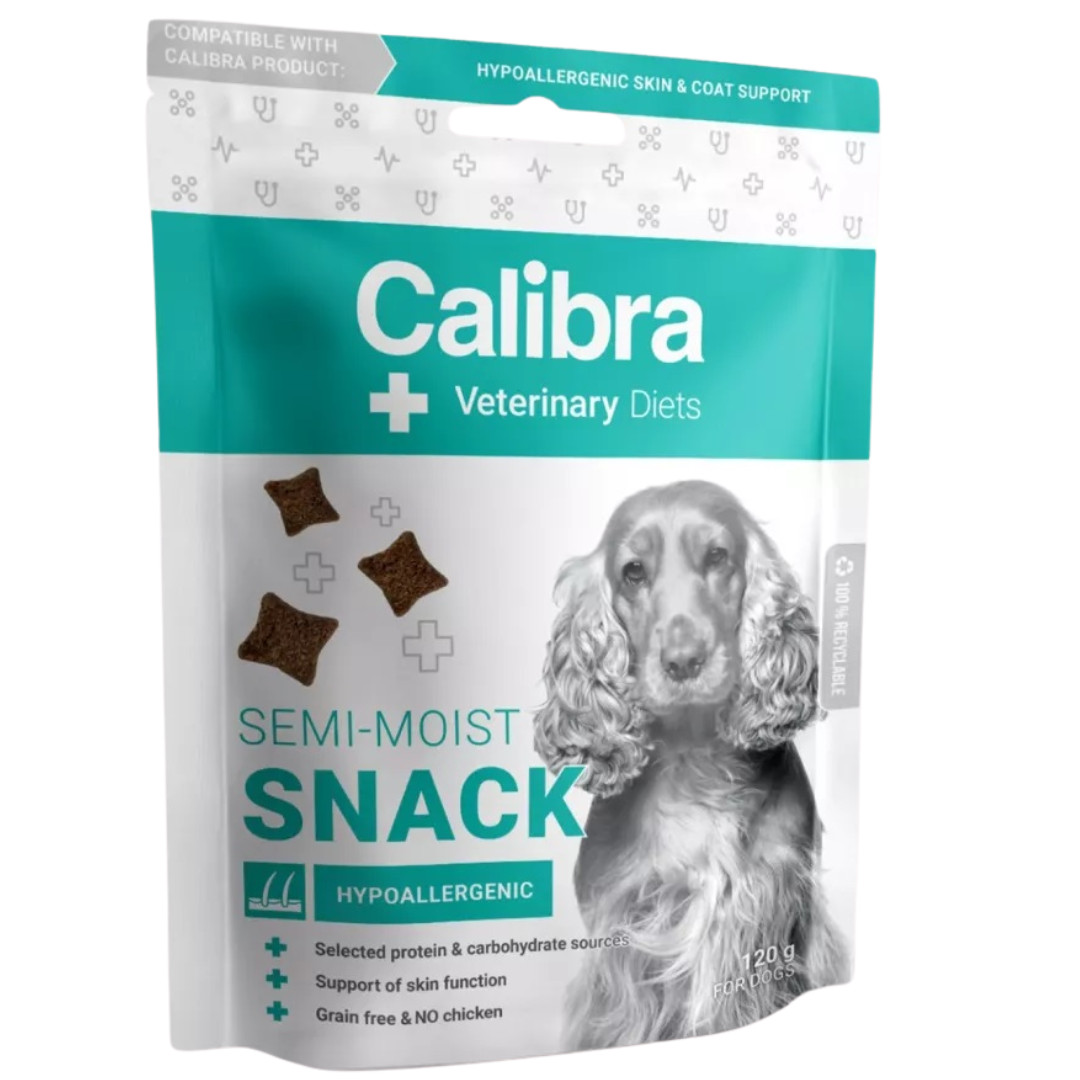 CALIBRA VD Dog semi moist snack hypoalergenní - pamlsek pro psy - 120g - foto 1