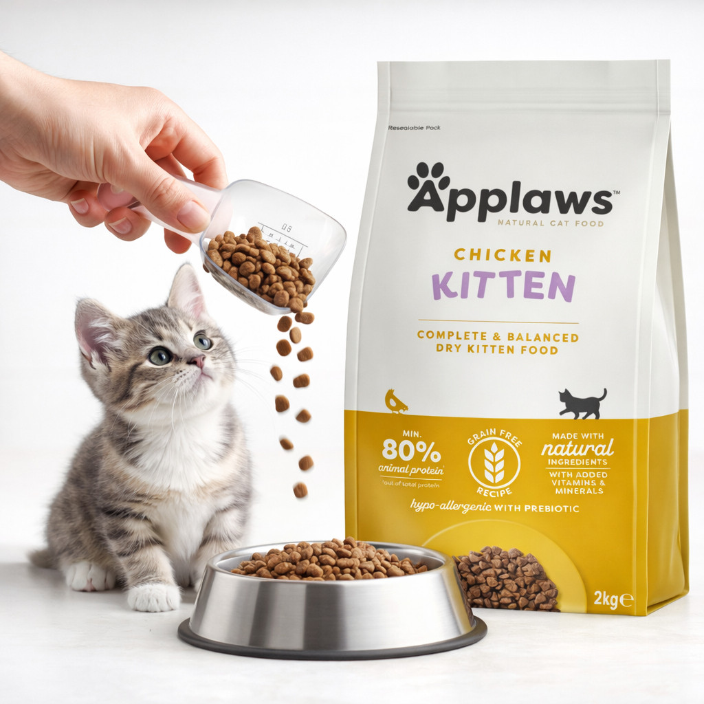 APPLAWS Kitten Chicken - suché krmivo pro kočky - 2kg - foto 2