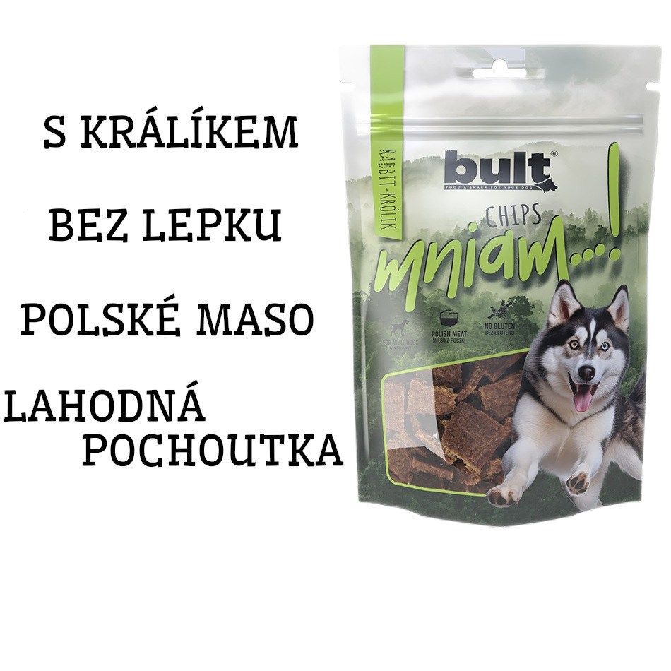 BULT Chipsy MIX 4 příchutí – pochoutka pro psy – 4x100g - foto 6