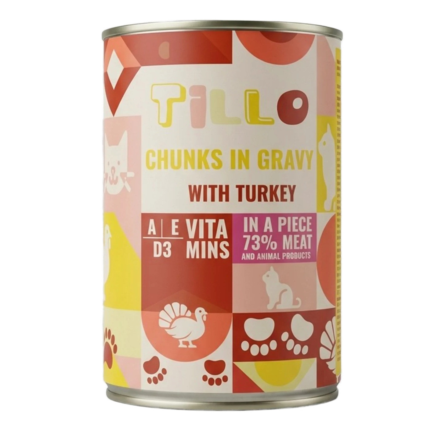 TILLO Kousky v omáčce s jehněčím masem - mokré krmivo pro kočky - 6x415 g - foto 7