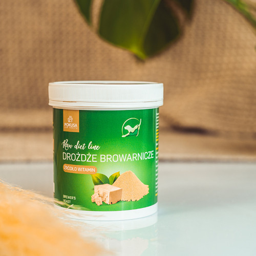 POKUSA RawDietLine Brewer's yeast - doplňky stravy pro psy a kočky - 1000g - foto 3