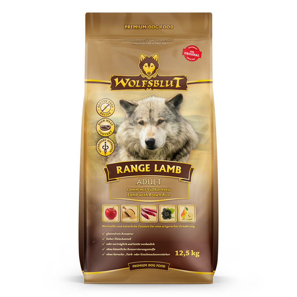 WOLFSBLUT Range Lamb Lamb with rice - suché krmivo pro psy - 12,5kg - foto 1