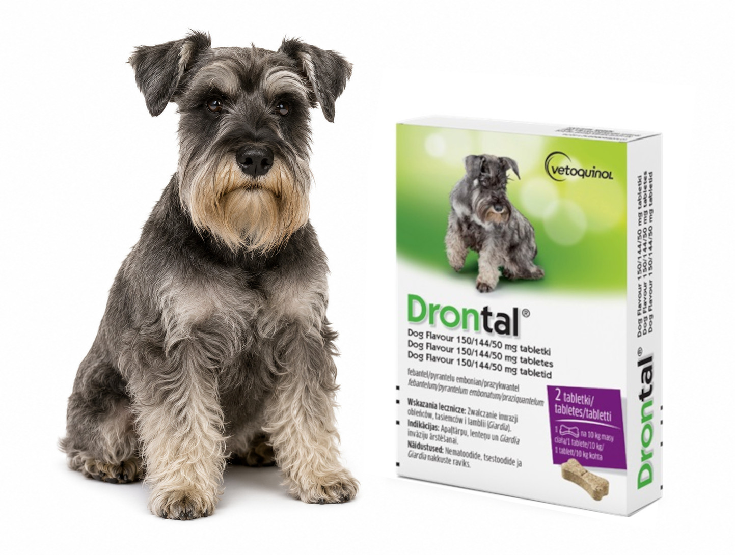 VETOQUINOL Drontal - odčervovací tablety pro psy - foto 2