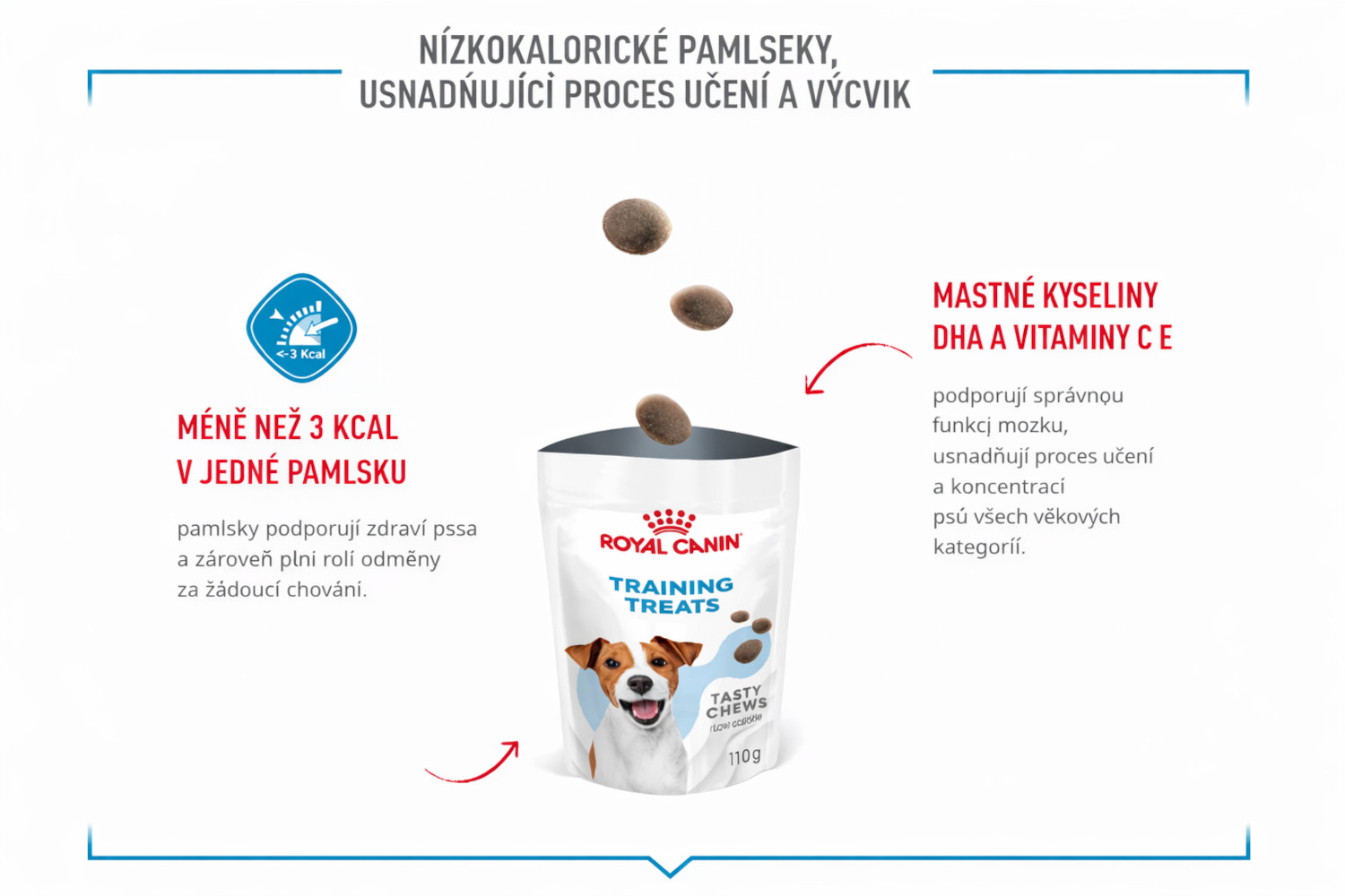 ROYAL CANIN Training Treats – pochoutka pro psy usnadňující proces výcviku - 110 g - foto 3
