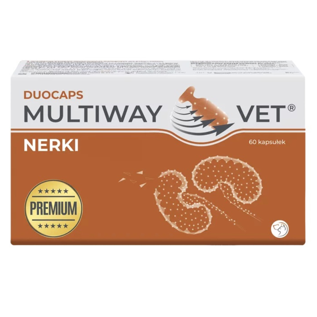 JM SANTE Multiway Vet Duocaps Kidneys - twist-off kapsle na ledviny pro psy a kočky – 60 ks - foto 1