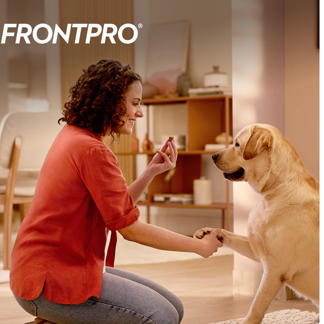 FRONTPRO Tablety proti blechám a klíšťatům pro psa (>25-50 kg) - 3x 136mg - foto 2