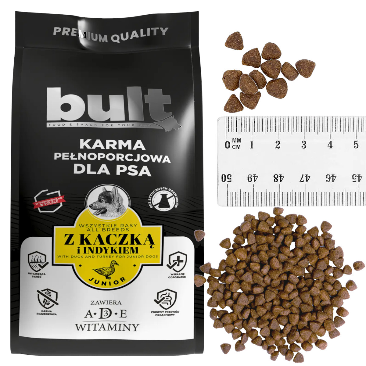 BULT Duck and Turkey Puppy - suché krmivo pro psy - 3kg - foto 1