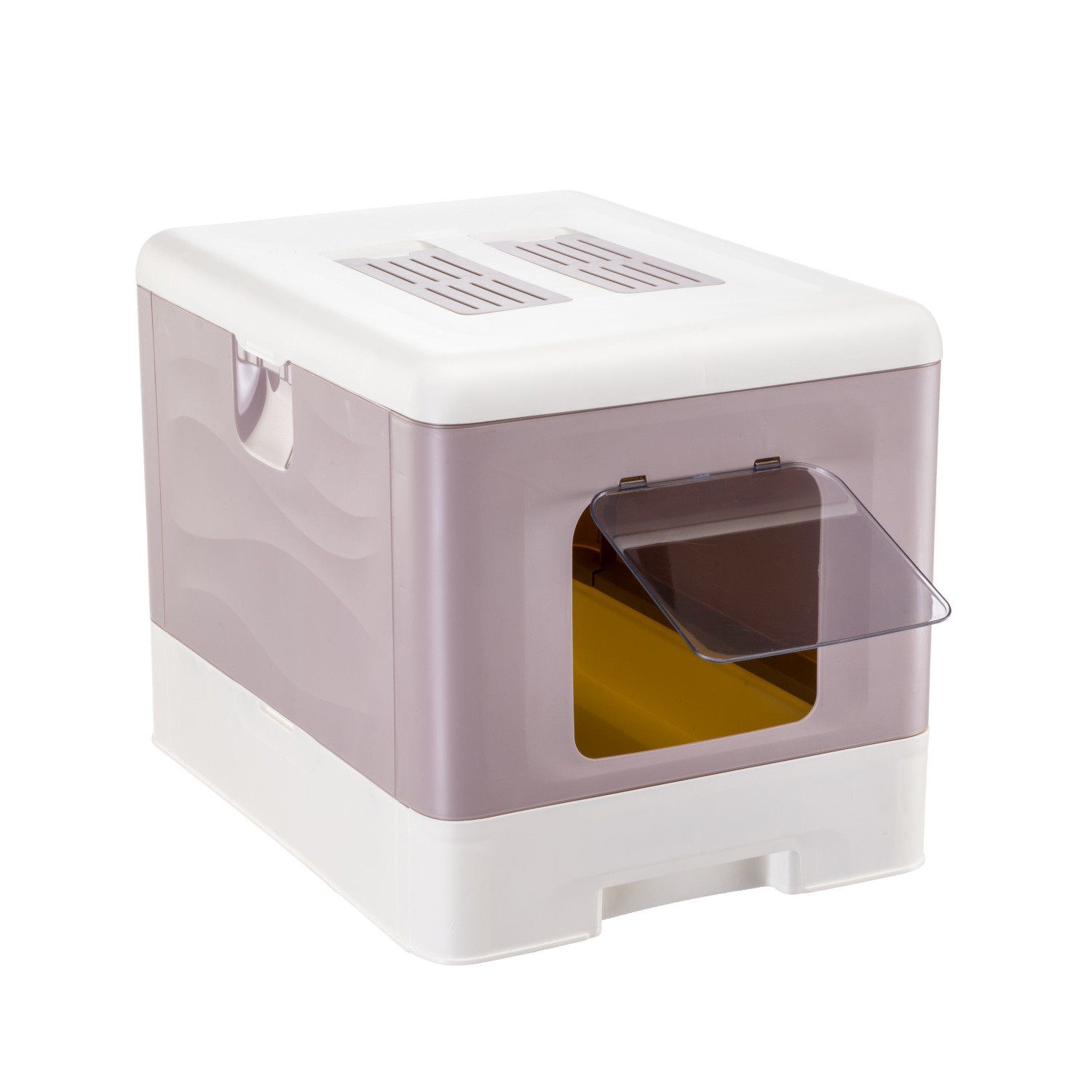 FERPLAST Sahara Lilac – kočičí toaleta – 52 × 39 × 40 cm + ZDARMA - foto 2