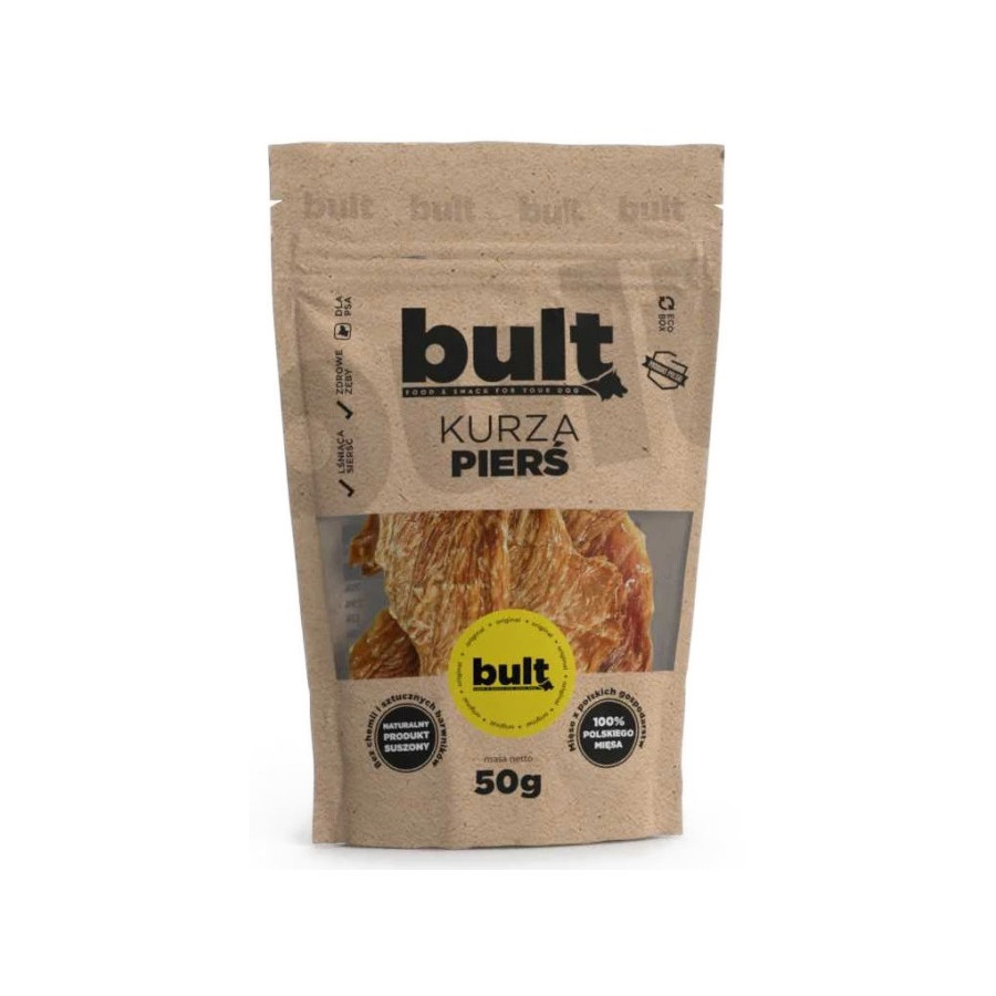 BULT Eko Kuřecí řízek - pochoutka pro psy - 50g - foto 3