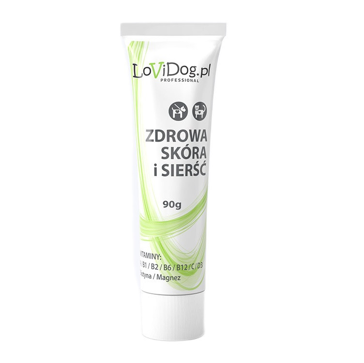 LOVIDOG Functional paste Healthy skin and coat - pamlsek pro psa - 90g - foto 1