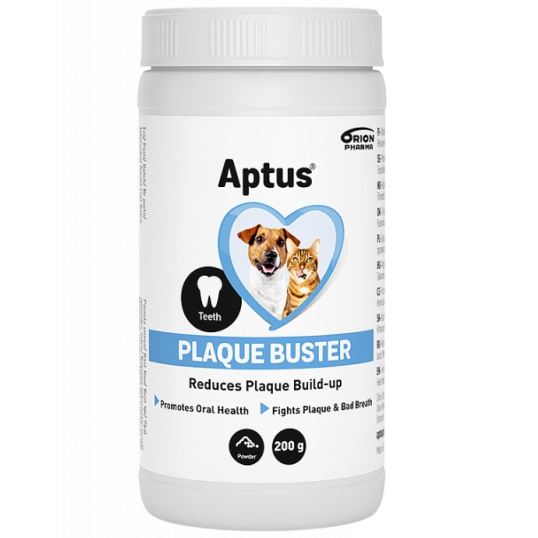 APTUS Plaque Buster Healthy teeth and gums - doplňky pro psa a kočku – 200g - foto 1