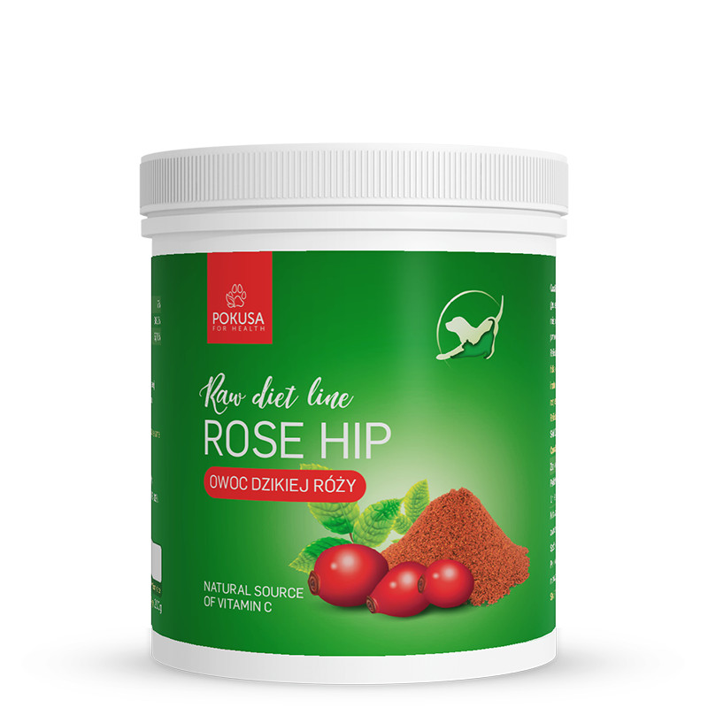 POKUSA RawDietLine Rose Hip - doplňky stravy pro psy a kočky - 1000g - foto 1