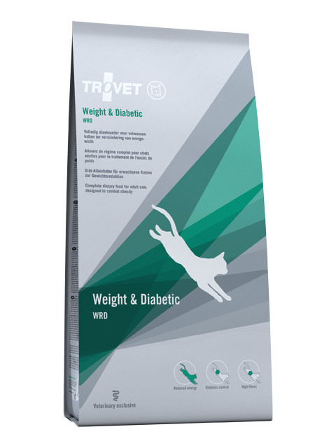 TROVET Weight & Diabetic 3 kg Dospělý jedinec Drůbež, Rýže - foto 2