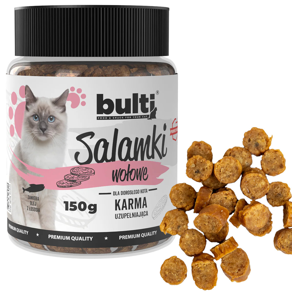 BULTI Beef - pamlsek pro kočky - 150g - foto 1