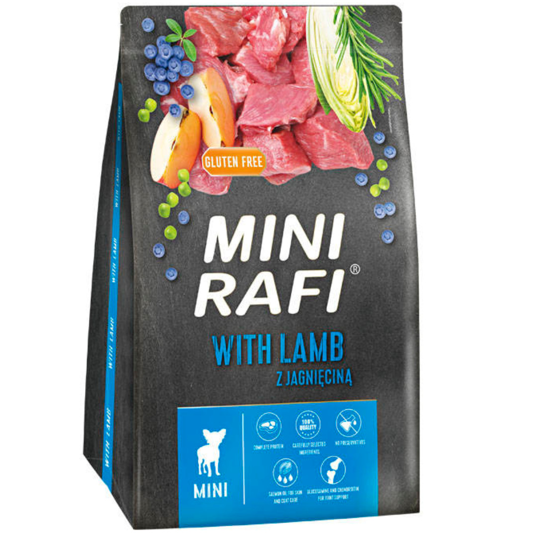 RAFI Mini with lamb - suché krmivo pro psy - 3kg - foto 1