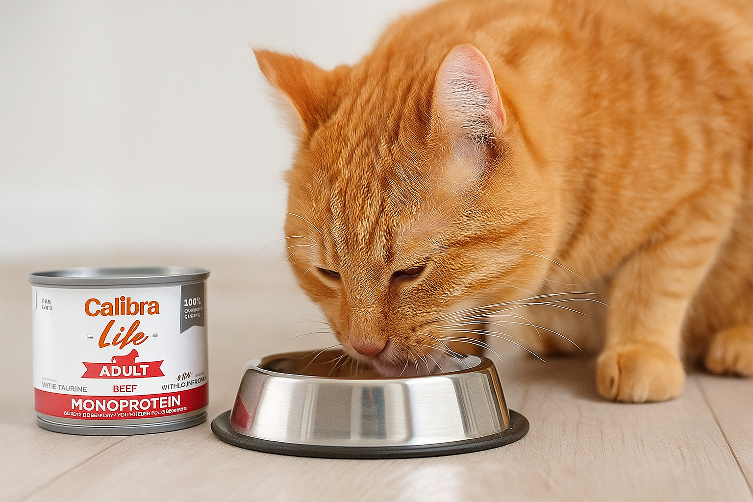 CALIBRA Cat Life Adult Beef - mokré krmivo pro kočky - 200g - foto 2