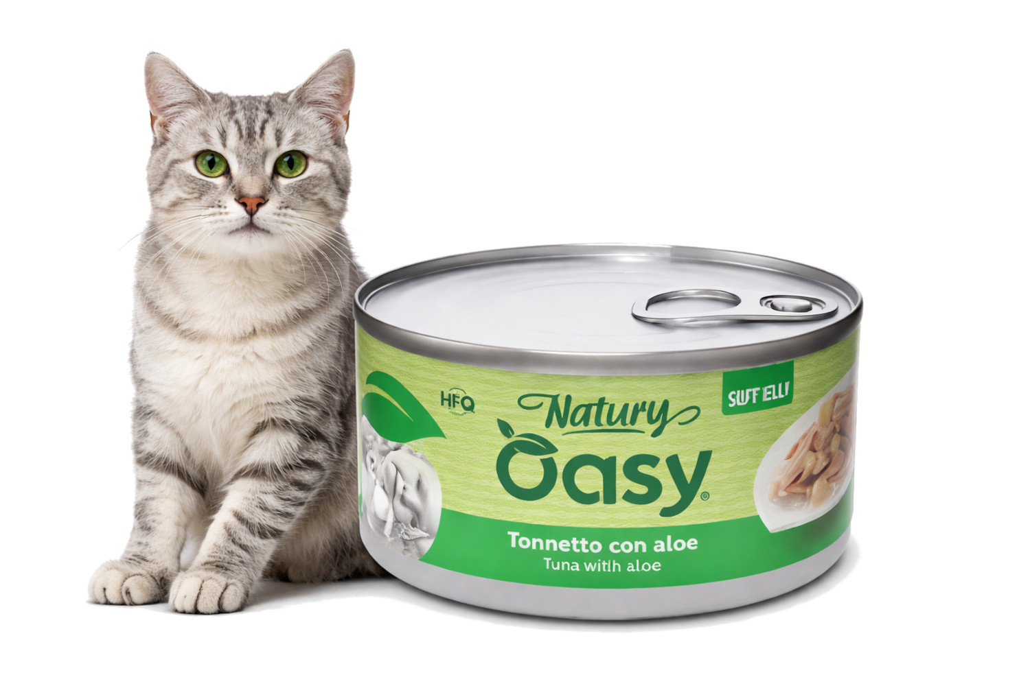 OASY Natury Soft Jelly Tuna with aloe - mokré krmivo pro kočky - 150g - foto 2