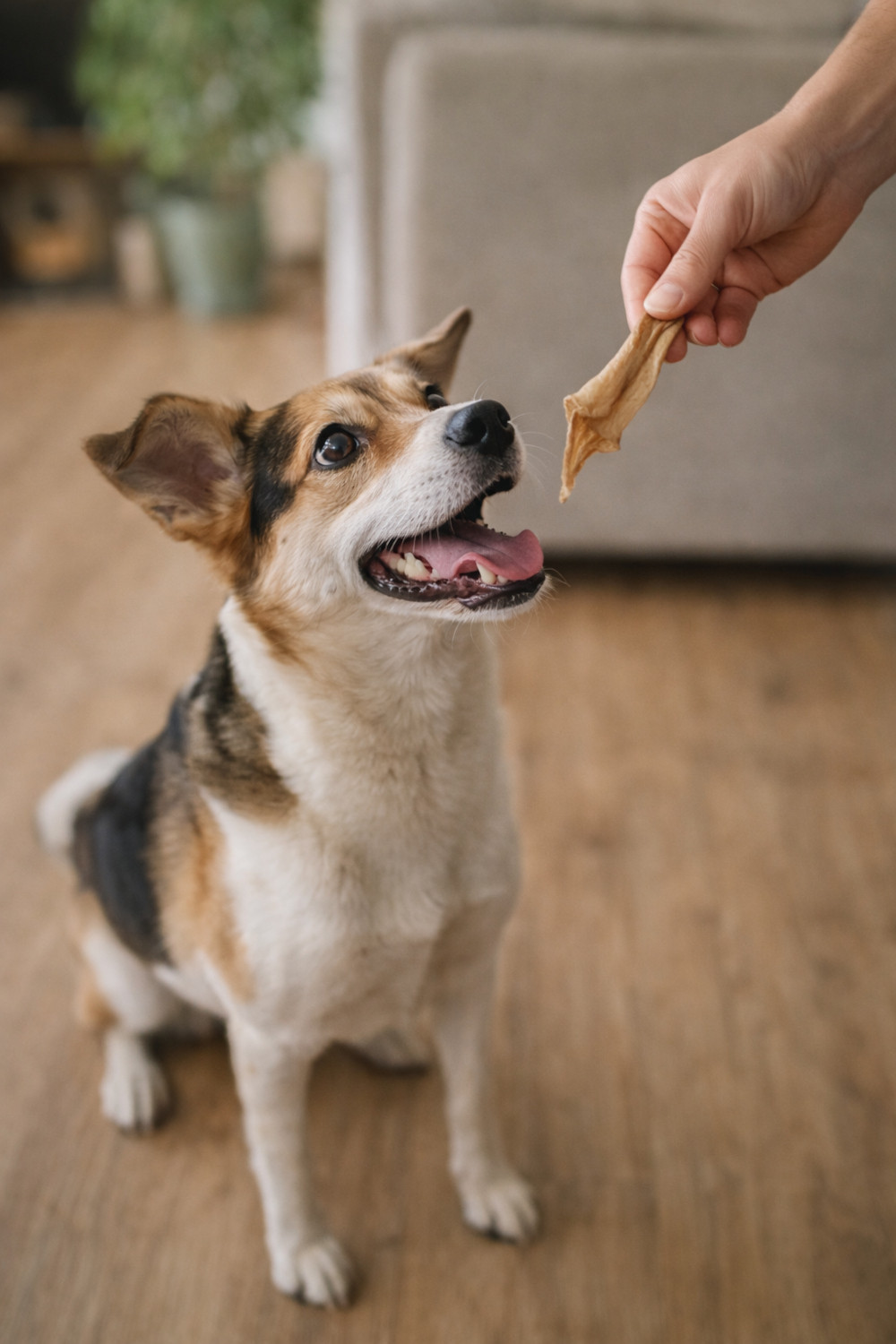 PETITTO Dried beef skin - pamlsek pro psa - 1kg - foto 4