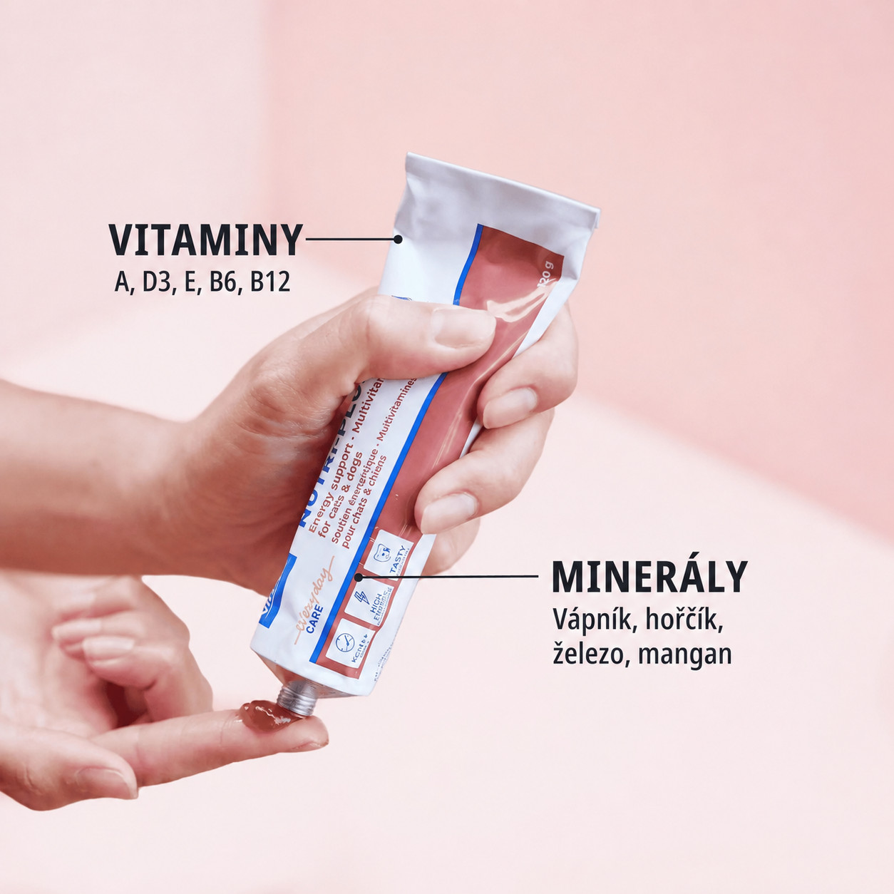 VIRBAC Nutri-Plus Gel - doplněk stravy pro psy a kočky - 120g - foto 3
