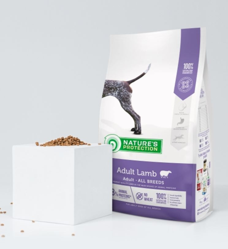 NATURE'S PROTECTION Adult Lamb - suché krmivo pro psy - 12kg - foto 2