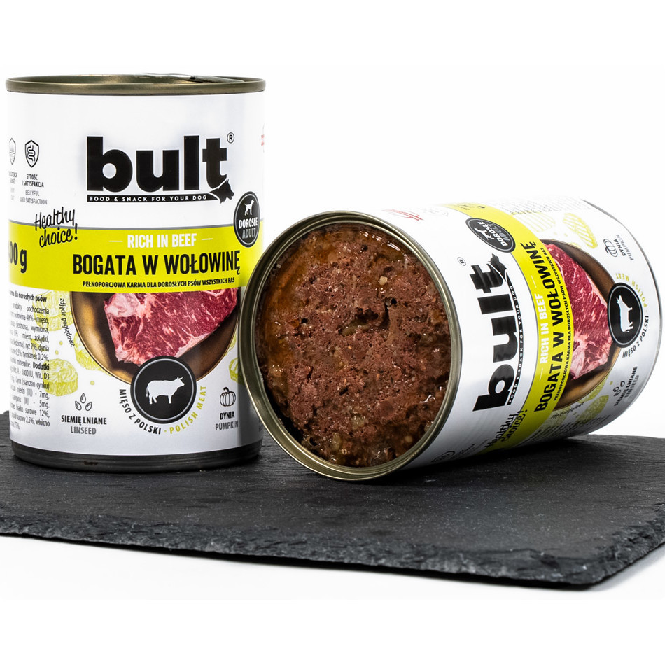 BULT MIX 5 Příchutě - mokrá strava pro psa - 30x800 g - foto 3