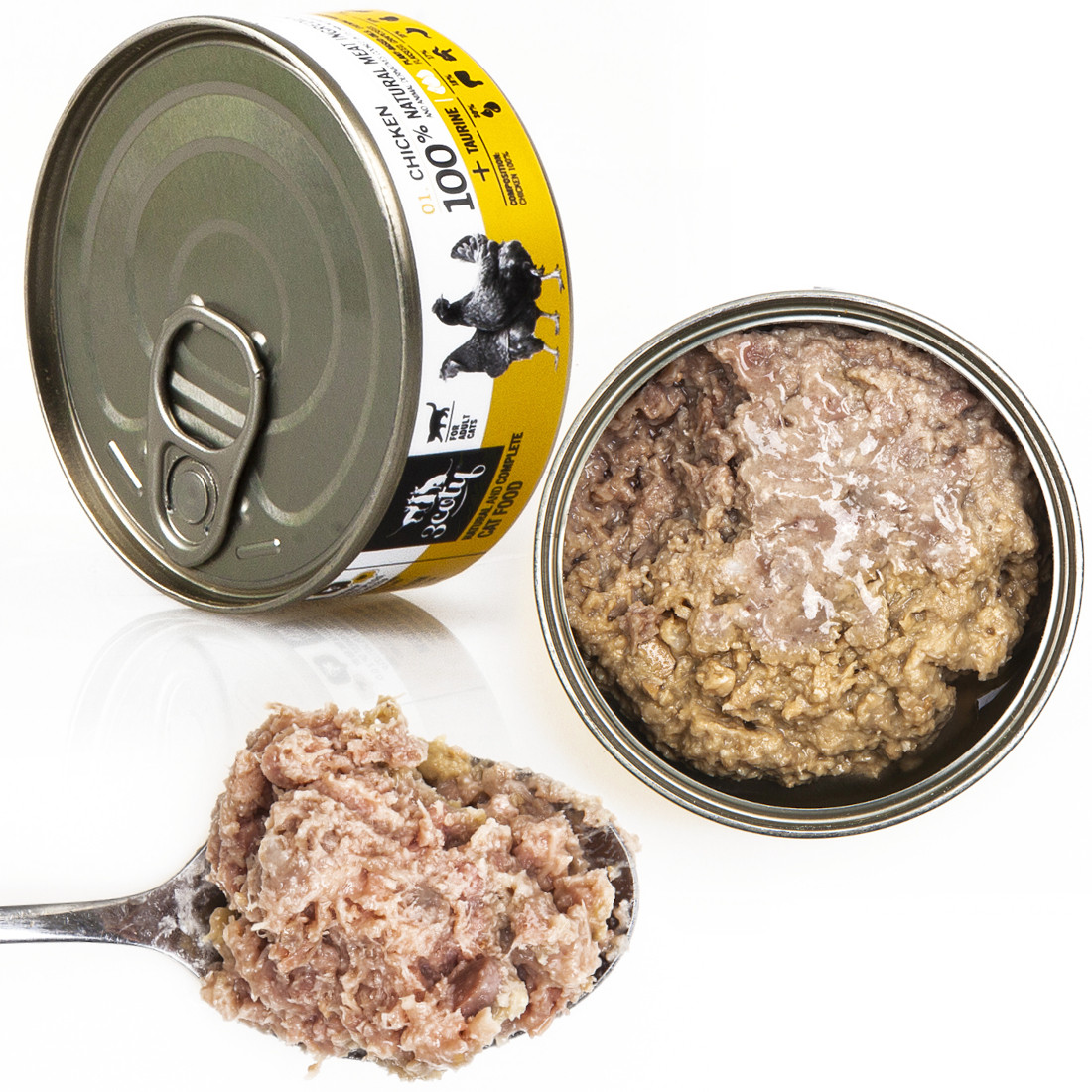 3COTY Chicken - mokré krmivo pro kočky - 80g - foto 1