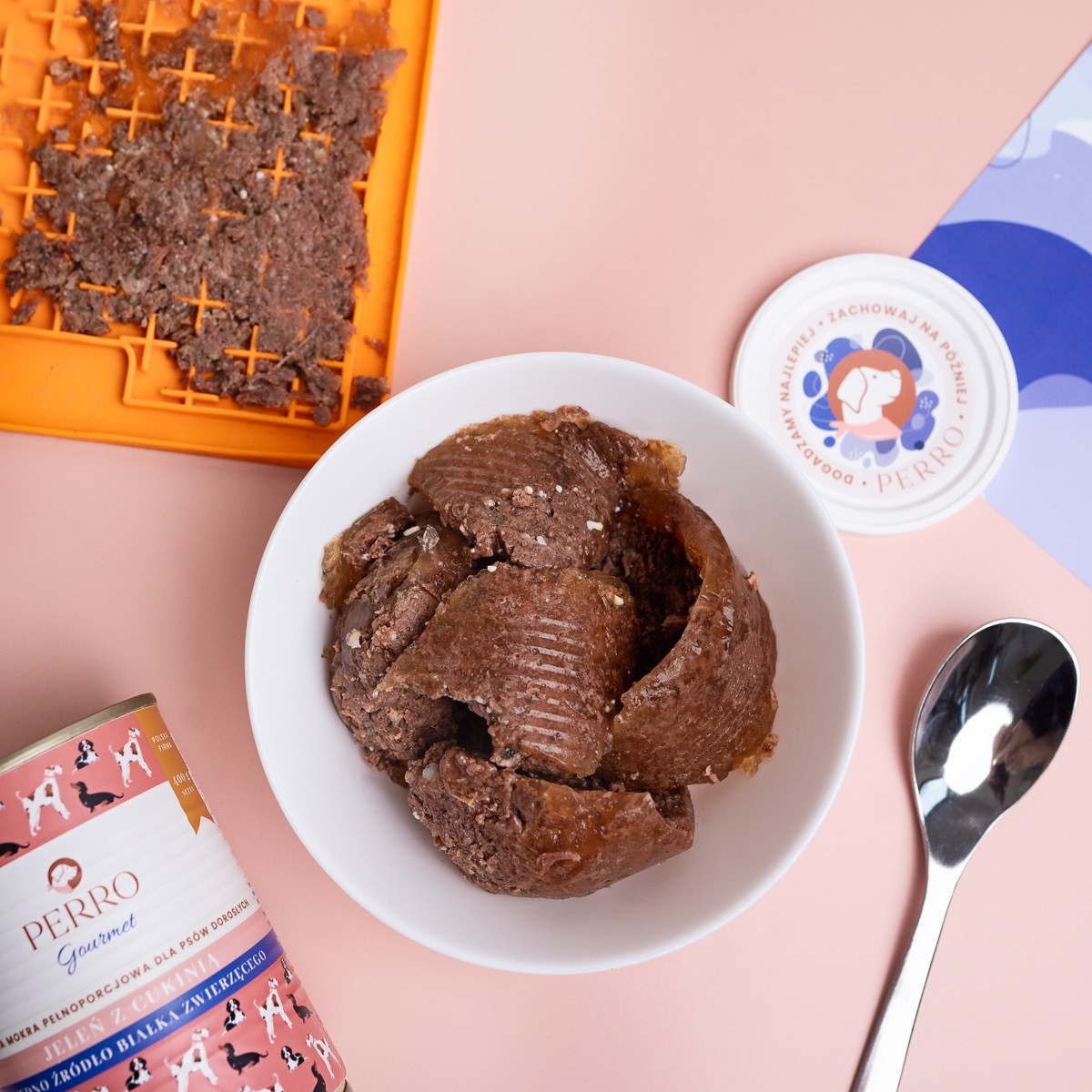 PERRO Gourmet Deer with zucchini - mokré krmivo pro psy - 200g - foto 2