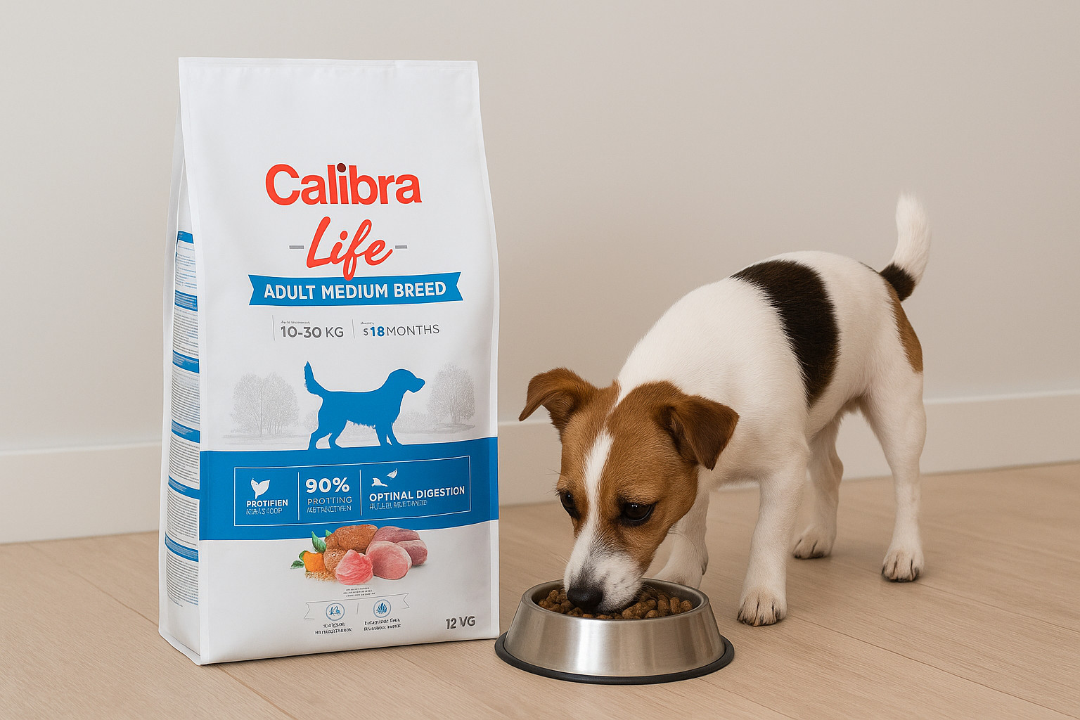 CALIBRA Life Adult Medium breed Chicken - suché krmivo pro psy - 12kg - foto 2