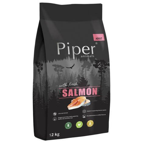 DOLINA NOTECI Piper Animals with salmon - suché krmivo pro psy - 12 kg - foto 1