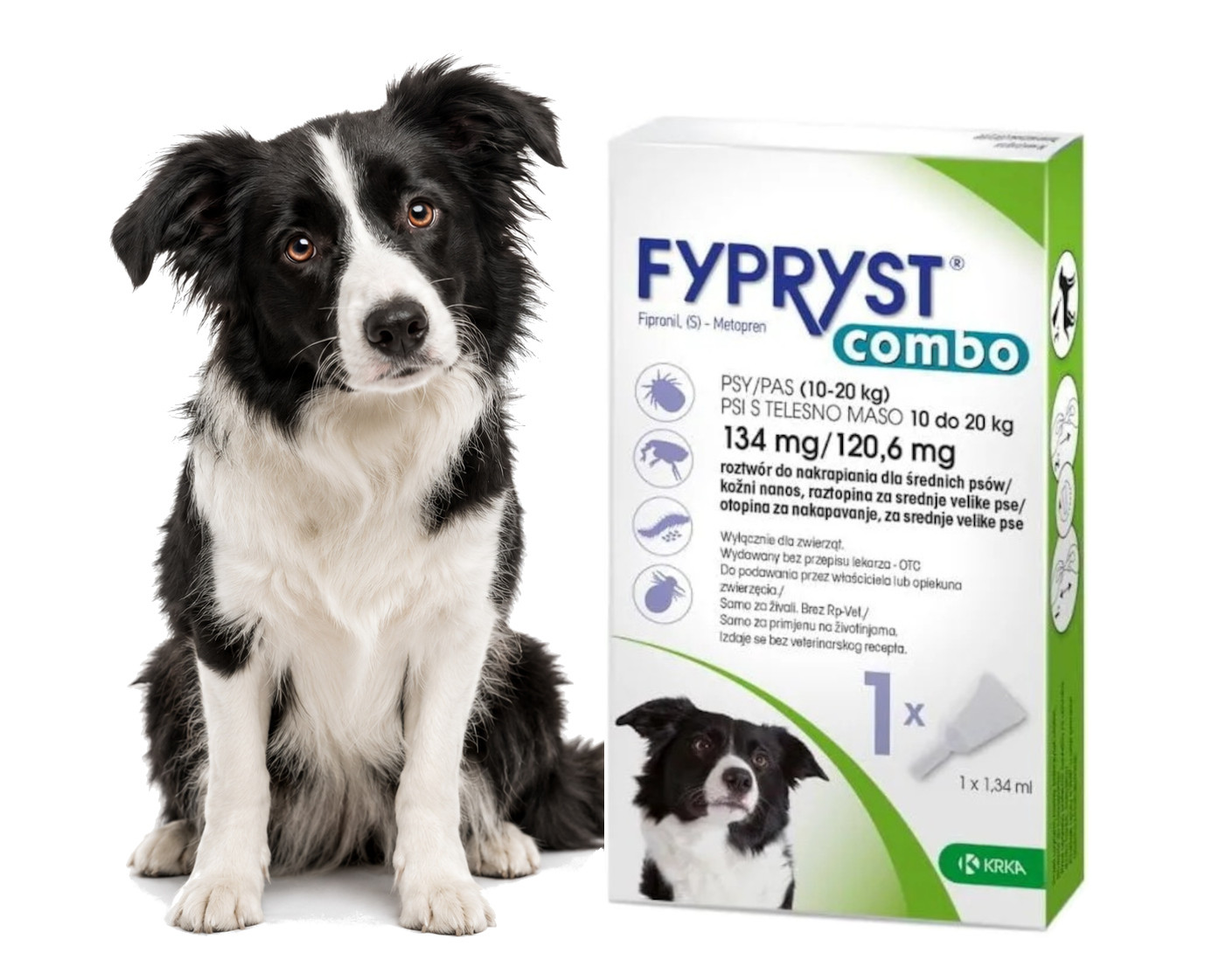FYPRYST Combo (10-20kg) - kapky proti blechám a klíšťatům pro psy – 1x1,34ml - foto 3